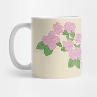 Pink Flowers Mug